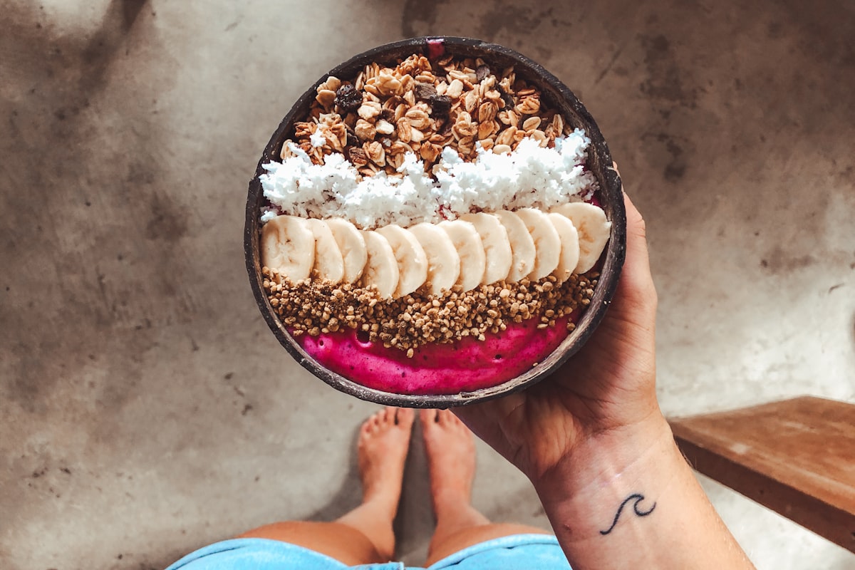 Smoothie bowl z musli